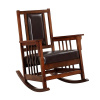 Mission Craftsman Oak Morris Rocker